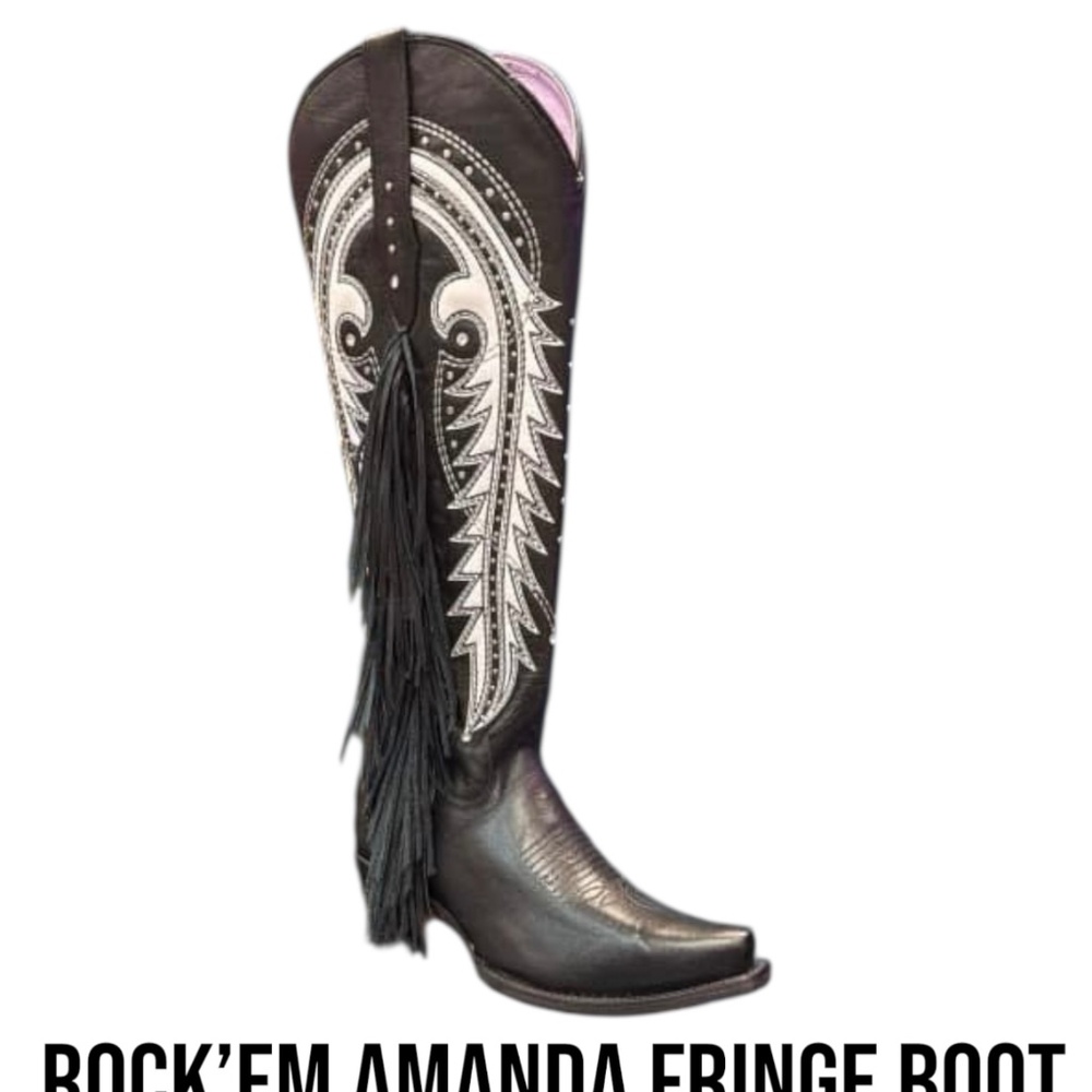 Rock’em Amanda Fringe Boot